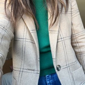 Madewell women’s blazer size small in tan